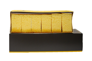 北海道牛乳カステラ蜂蜜蛋糕<原味>  （一盒6件裝）【常溫品】