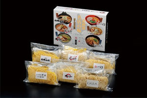 北海道名店拉麵SET 6包裝（新千歲機場限定） 1095g【常溫品】